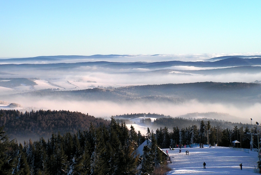 View from Jaworzyna Krynicka (Poland)